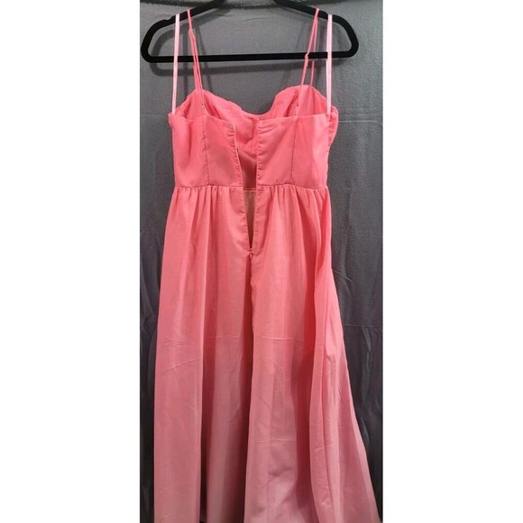 One And Only Collective Pink Sunrise Ombré Maxi Dress Size Small Romantic - Picture 8 of 9